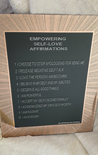 Load image into Gallery viewer, Affirmation Frames - SELF LOVE