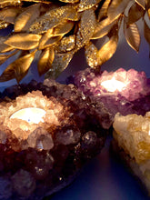 Load image into Gallery viewer, Amethyst Candle Holders