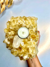 Load image into Gallery viewer, Citrine Candle Holders