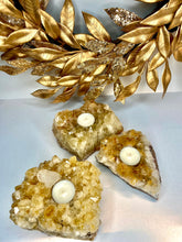 Load image into Gallery viewer, Citrine Candle Holders