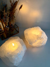 Load image into Gallery viewer, White Quartz Tea Light Holder