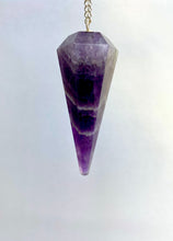 Load image into Gallery viewer, Amethyst Pendulum